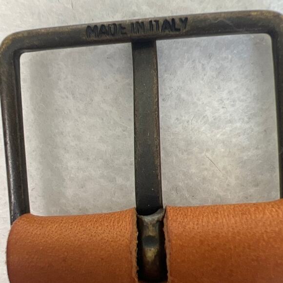 Forte Forte Leather High Belt One Size Miele NWT Cognac Luxury Designer Italian - Picture 7 of 7